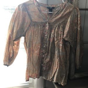 H&M floral blouse